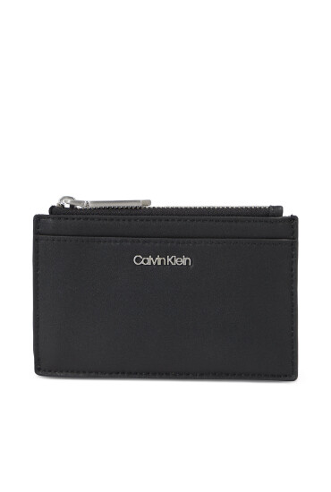 Calvin Klein Калъф за кредитни карти Ck Must Cardholder K60K611095 Черен - Mera.bg