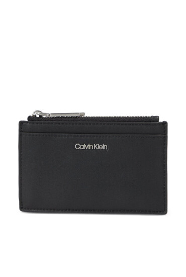 Calvin Klein Калъф за кредитни карти Ck Must Cardholder K60K611095 Черен - Mera.bg