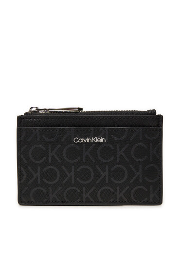 Calvin Klein Калъф за кредитни карти Ck Must K60K612434 Черен - Mera.bg