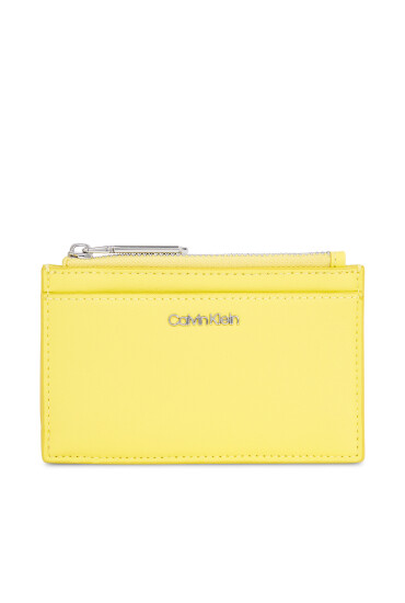 Calvin Klein Калъф за кредитни карти Ck Must Lg Cardholder K60K611933 Жълт - Mera.bg