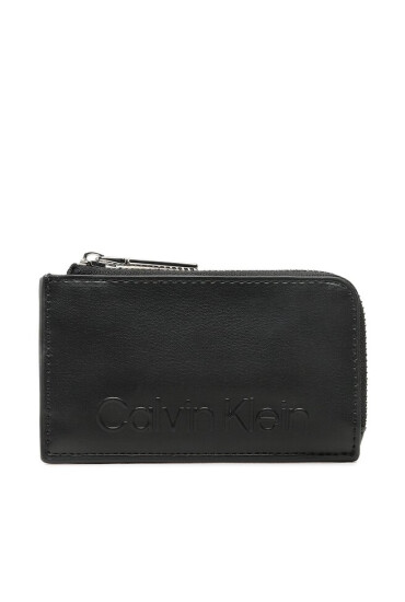 Calvin Klein Калъф за кредитни карти Ck Set Cardholder W/Zip K60K610465 BAX - Mera.bg