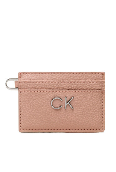 Calvin Klein Калъф за кредитни карти Re-Lock Cardholder Pbl K60K610671 Розов - Mera.bg