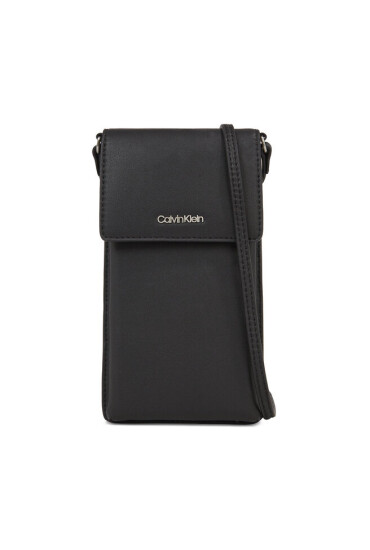 Calvin Klein Калъф за телефон Ck Must Phone Pouch Xbody K60K610997 Черен - Mera.bg