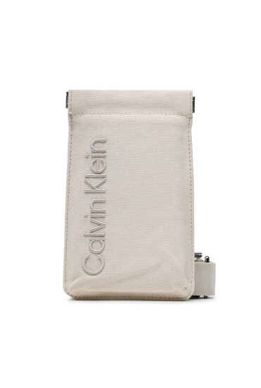 Calvin Klein Чантичка за телефон Ck Summer Phone Crossbody K60K610460 Бежов - Mera.bg