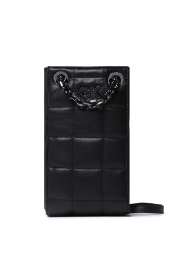 Calvin Klein Калъф за телефон Re-Lock Quilt Phone Crossbody K60K610471 BAX - Mera.bg