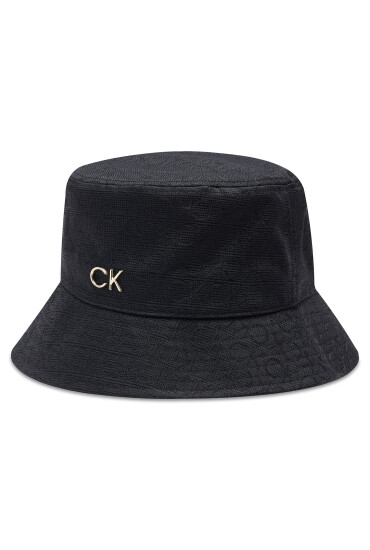Calvin Klein Капела Bucket Monogram Jacquard K60K610019 Черен - Mera.bg