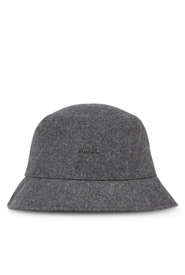 Calvin Klein Капела Ck Must Wool Bucket Hat K60K611148 Mid Grey Heather P4A - Mera.bg