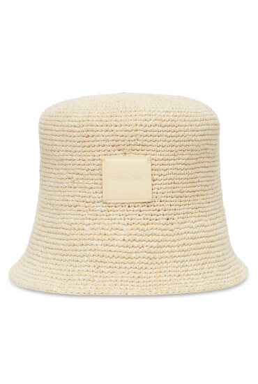 Calvin Klein Капела Crochet Bucket LV04K5064G Бежов - Mera.bg