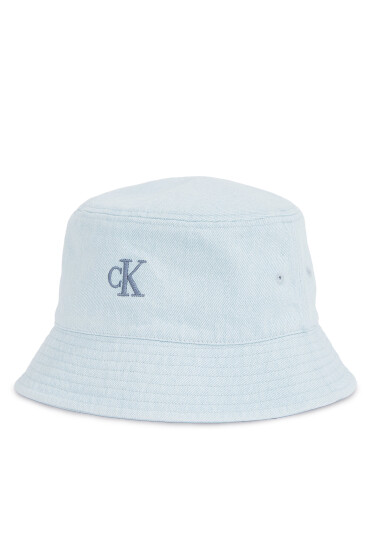 Calvin Klein Капела Embro Monogram Denim Bucket Hat LV04K5021G Светлосиньо - Mera.bg
