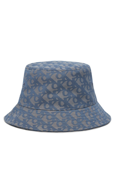 Calvin Klein Капела Logo Jacquard Bucket Hat LV04K5059G Син - Mera.bg