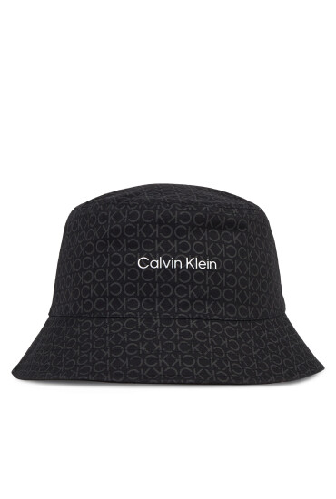 Calvin Klein Капела Monogram Reversible Bucket Hat K60K611158 Ck Black/Ck Black Mono BAX - Mera.bg