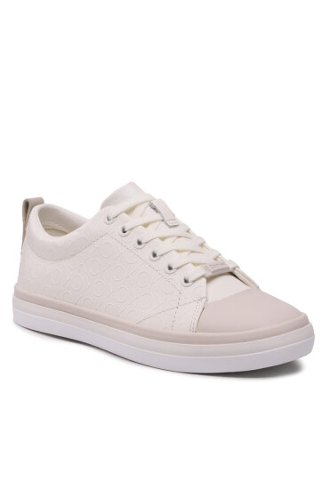 Calvin Klein Кецове Low Prof Vulc Lace Up HW0HW01412 Бежов - Mera.bg