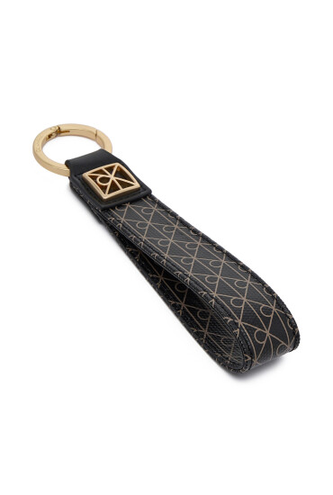 Calvin Klein Ключодържател Emblem Aop Key Fob LV04F1099G Черен - Mera.bg