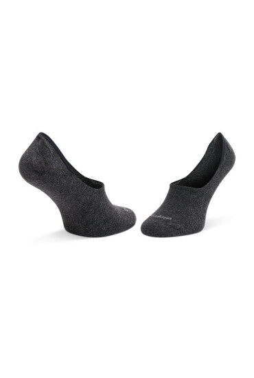 Calvin Klein Комплект 2 чифта терлик дамски 701218771 Dark Grey Melange 003 - Mera.bg