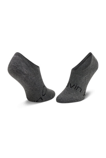 Calvin Klein Комплект 2 чифта терлик мъжки 701218713 Mid Grey Melange 003 - Mera.bg