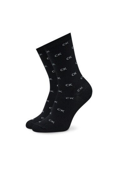 Calvin Klein Комплект 4 чифта дълги чорапи дамски Sock 4P Holiday 701225011 Black Combo 001 - Mera.bg