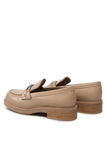 Calvin Klein лоуфъри с дебела подметка Rubber Sole Loafer W/Hw HW0HW01791 Бежов - Mera.bg