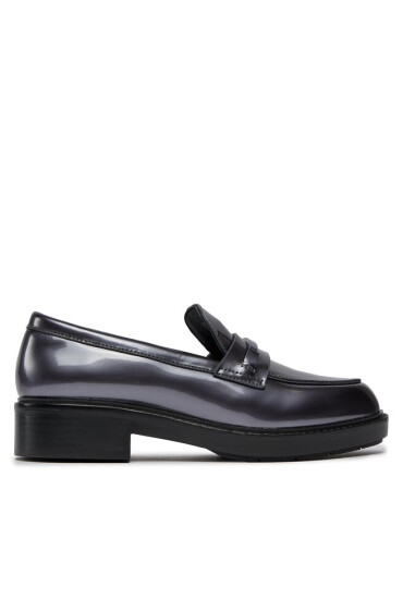 Calvin Klein лоуфъри с дебела подметка Rubber Sole Loafer W/Hw - Pearl HW0HW02002 Черен - Mera.bg
