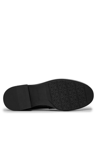 Calvin Klein лоуфъри с дебела подметка Rubber Sole Loafer W/Hw - Pearl HW0HW02002 Черен - Mera.bg