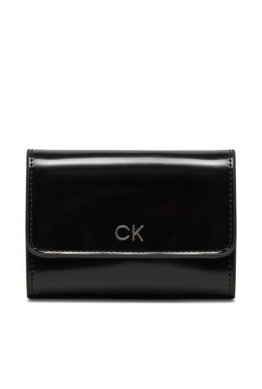 Calvin Klein Малък дамски портфейл Ck Daily Sm Trfold K60K612425 Черен - Mera.bg