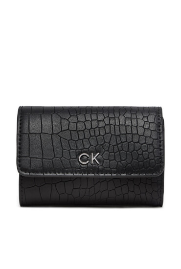Calvin Klein Малък дамски портфейл Ck Daily Small Trifold K60K612636 Черен - Mera.bg