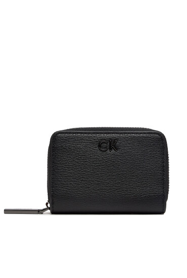 Calvin Klein Малък дамски портфейл Ck Daily Small Zip Around K60K612177 Черен - Mera.bg