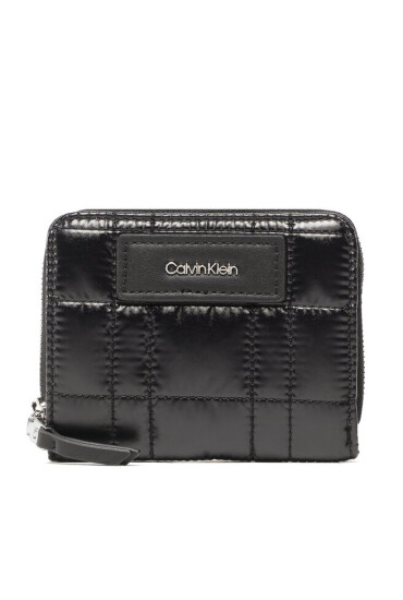 Calvin Klein Малък дамски портфейл Ck Must Nylon Z/A Wllt W/F Md Q K60K610002 BAX - Mera.bg