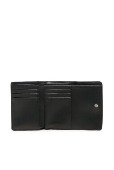 Calvin Klein Малък дамски портфейл Ck Must Trifold Sm/Emb Mono K60K610951 BAX - Mera.bg