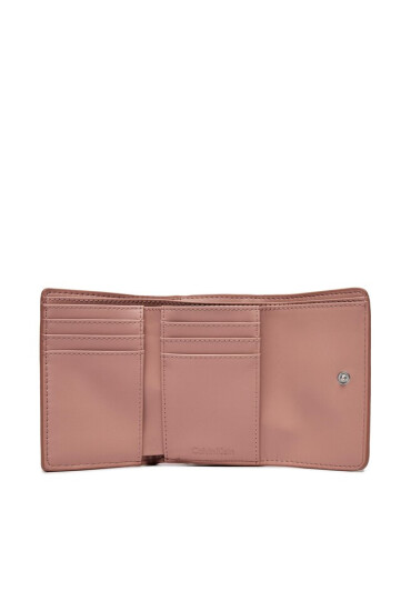 Calvin Klein Малък дамски портфейл Ck Must Trifold Sm_Epi Mono K60K611439 Розов - Mera.bg