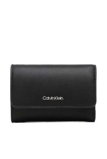 Calvin Klein Малък дамски портфейл Ck Must Trifold Sm K60K607251 BAX - Mera.bg