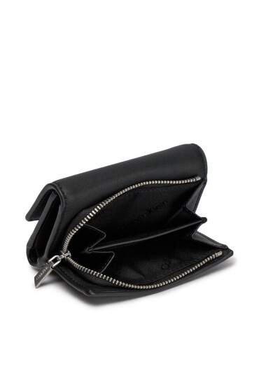Calvin Klein Малък дамски портфейл Ck Must Trifold Sm K60K607251 Черен - Mera.bg