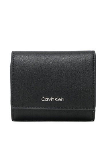 Calvin Klein Малък дамски портфейл Ck Must Trifold Xs K60K610370 BAX - Mera.bg