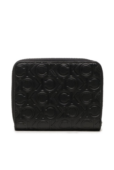 Calvin Klein Малък дамски портфейл Ck Must Wallet W/Flap Md-Emb Mn K60K610950 BAX - Mera.bg