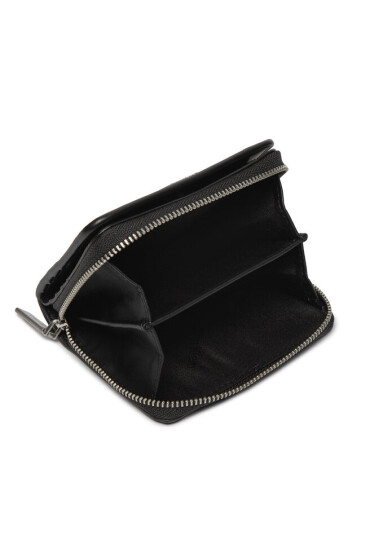Calvin Klein Малък дамски портфейл Ck Must Z/A Wallet W/Flap Md K60K607432 Черен - Mera.bg