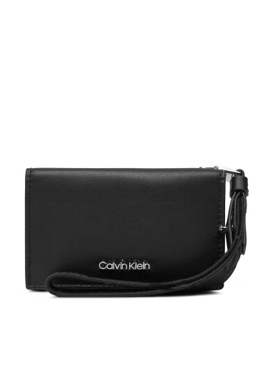 Calvin Klein Малък дамски портфейл Gracie K60K611689 Черен - Mera.bg