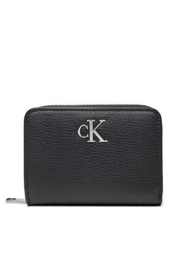 Calvin Klein Малък дамски портфейл K60K612740 Черен - Mera.bg