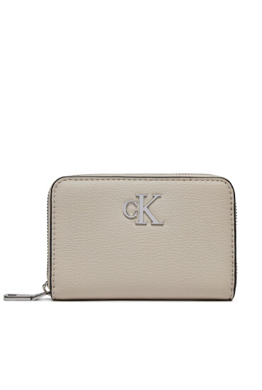 Calvin Klein Портфейл Minimal Monogram Med Za K60K611500 Бежов - Mera.bg