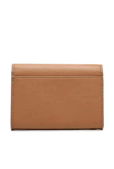 Calvin Klein Малък дамски портфейл Re-Lock Bifold & Cardholder Sm K60K611092 Кафяв - Mera.bg