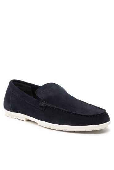 Calvin Klein Мокасини Driving Shoe Sue HM0HM00433 Тъмносин - Mera.bg