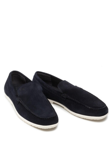Calvin Klein Мокасини Driving Shoe Sue HM0HM00433 Тъмносин - Mera.bg