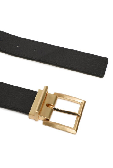 Calvin Klein Мъжки колан Adj Pramid Buckle Gold 35Mm K50K510218 Черен - Mera.bg