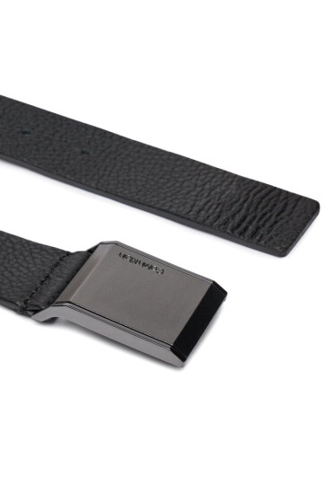 Calvin Klein Мъжки колан Beveled Plaque Pb 35Mm K50K510219 Черен - Mera.bg
