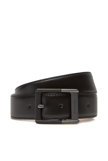 Calvin Klein Мъжки колан Classic Buckle Belt 38Mm LV04D7012G Черен - Mera.bg