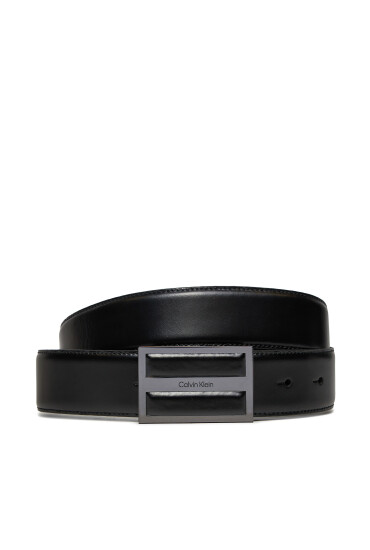 Calvin Klein Мъжки колан Leather Inlay Plaque 35mm K50K511956 Черен - Mera.bg