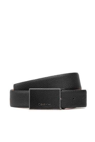 Calvin Klein Мъжки колан Leather Inlay Plaque Pal 35Mm K50K509766 Черен - Mera.bg