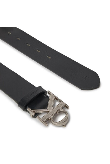 Calvin Klein Мъжки колан Monogram Hardware 35Mm K50K510063 Черен - Mera.bg