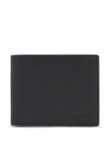 Calvin Klein Мъжки портфейл Ck Edge Bifold 5Cc K50K510919 Черен - Mera.bg