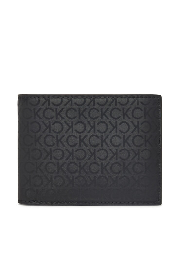 Calvin Klein Портфейл Ck Sleek Trifold 10Cc W/Coin K50K512865 Черен - Mera.bg