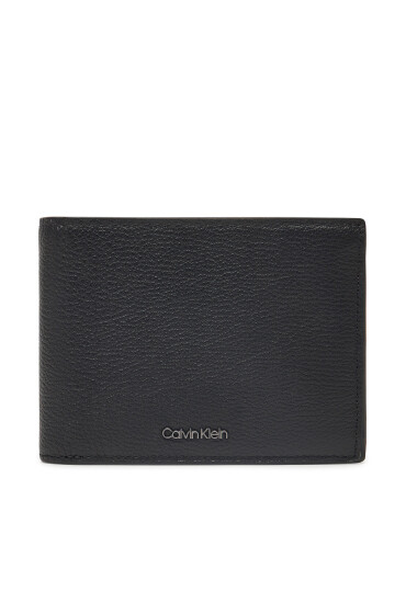 Calvin Klein Мъжки портфейл Modern Bus Trifold 10Cc W/Coin K50K512926 Черен - Mera.bg