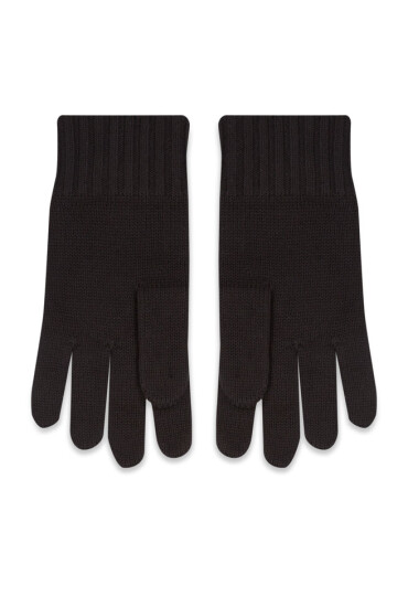 Calvin Klein Мъжки ръкавици Classic Cotton Rib Gloves K50K511011 Черен - Mera.bg